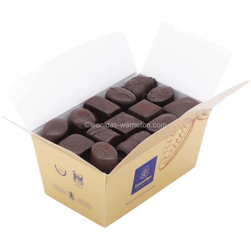 Boite de chocolats noël - Livraison chocolats noël avec D'lys couleurs