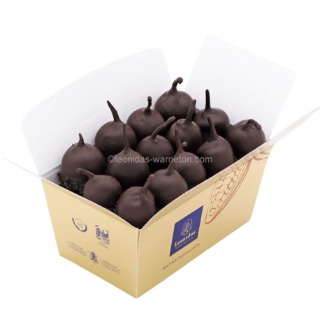 Leonidas - Ballotin Cerisettes enrobées de chocolat noir (250gr,375gr ou 500gr) - Leonidas Warneton (Belgique)
