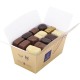 Leonidas - Coffret (Maison belge) et son ballotin de 500gr de chocolats - Leonidas Warneton (B)