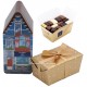 Leonidas - Coffret (Maison belge) et son ballotin de 500gr de chocolats - Leonidas Warneton (B)