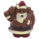 Leonidas - Père Noël en chocolat au lait coloré creux (50gr) - Leonidas Warneton (B)