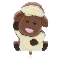Leonidas - Sucette Mouton chocolat lait - Leonidas Warneton (B)
