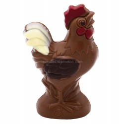 Leonidas - Figurine de Pâques - Coq en chocolat au lait quadricolore (100gr) - Leonidas Warneton (Belgique)