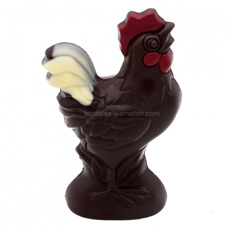 Leonidas - Coq en chocolat noir (100gr) - Leonidas Warneton( (B)