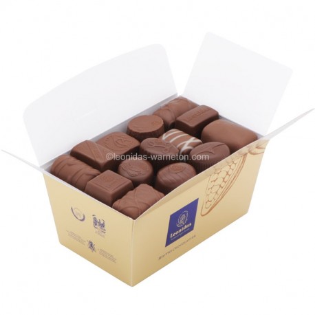 Leonidas -  Assortiment de chocolats au lait - Ballotin de 500gr - Leonidas Warneton (Belgique)