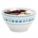 Bol en porcelaine garni de 300gr de chocolats Leonidas - Leonidas Warneton (Belgique)