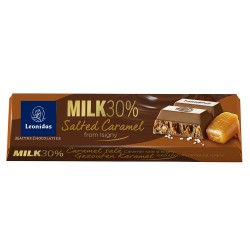 Leonidas Bâton de chocolat lait caramel salé (50gr)