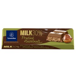 Leonidas Bâton chocolat lait praliné noisettes (50gr)