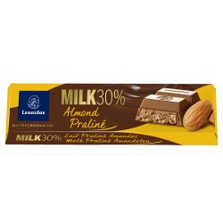 Leonidas Bâton chocolat lait praliné amandes (50gr)