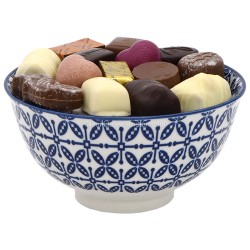 Leonidas Bol porcelaine - Fleurs bleues (300gr)