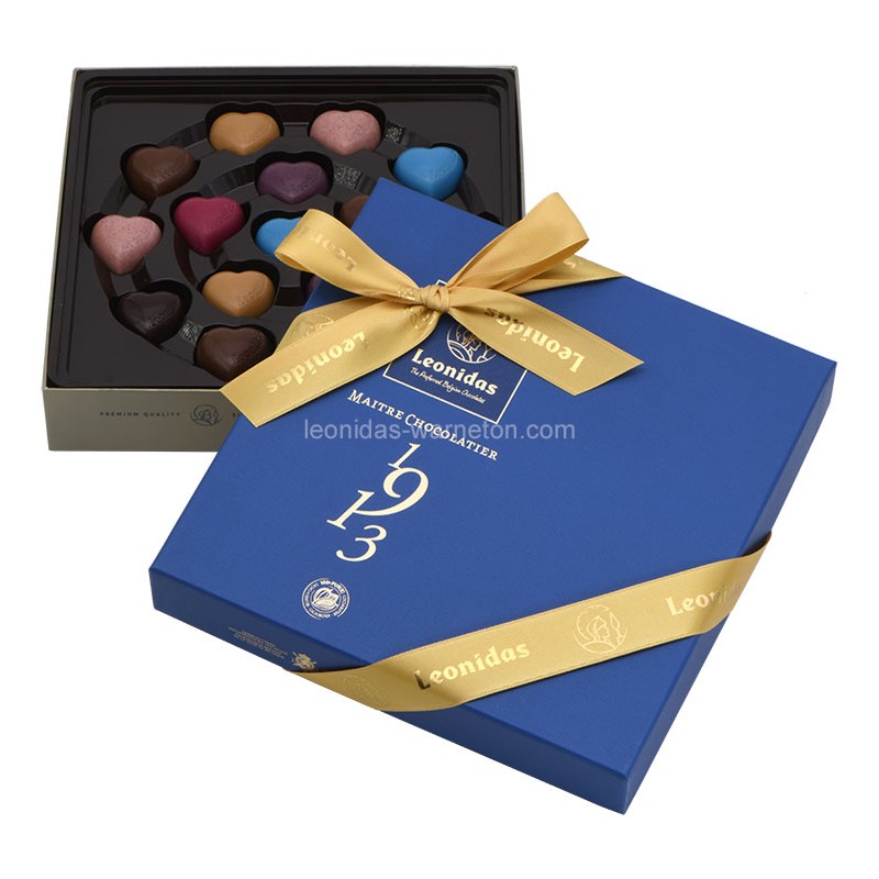 Coeur en chocolat - Boutique de chocolat D'lys couleurs