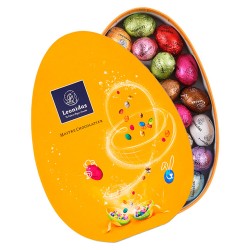 Leonidas - Coffret cartonné garni de 320gr de petits œufs de Pâques (30 pcs) - Leonidas Warneton (Belgique)