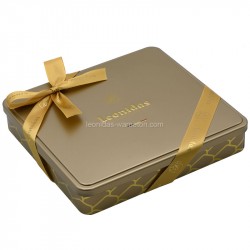 Leonidas Warneton (B) - Coffret Cadeau Métal garni de 30 chocolats assortis