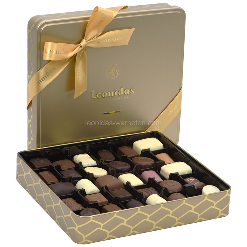 Leonidas Coffret Cadeau Métal (30pcs) - B-LYS SRL (Leonidas Warneton)