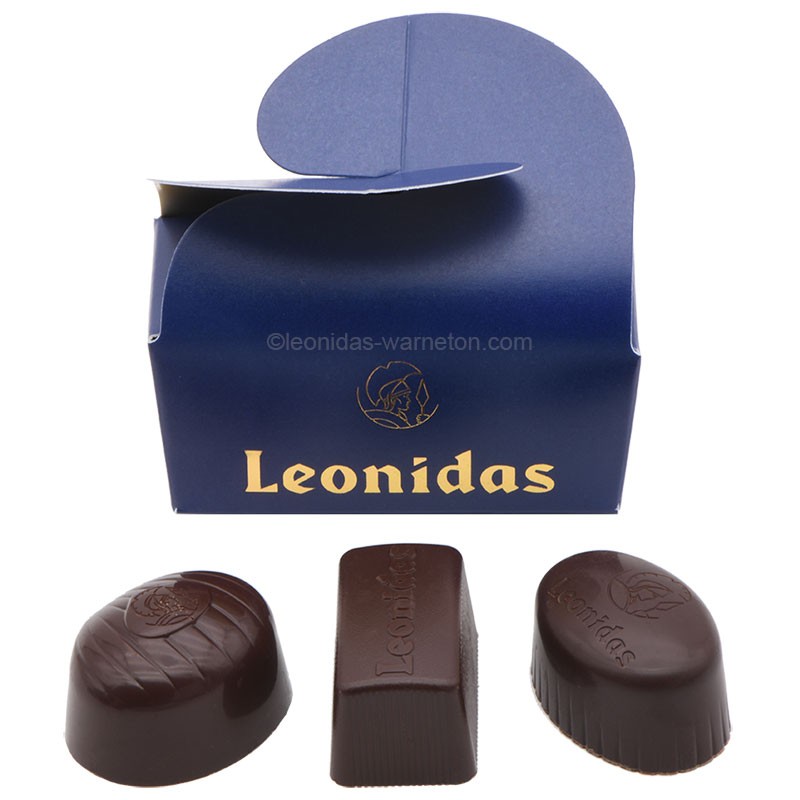 Leonidas Mini ballotin 3 chocolats noirs - B-LYS SRL (Leonidas Warneton)