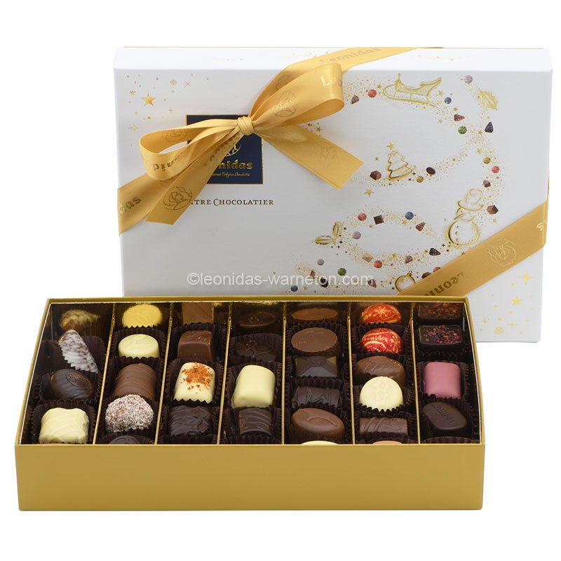 Chocolat de Noël - Boite de chocolat noël D'lys couleurs