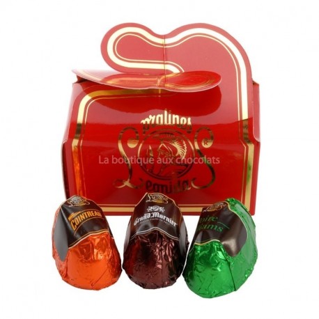 Leonidas - Mini ballotins de 3 chocolats à la liqueur pure - Leonidas Warneton (Belgique)