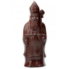 Leonidas - Saint Nicolas en chocolat noir creux (100gr) - Leonidas Warneton (B)