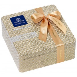 Leonidas - Coffret cadeau en métal garni de 40 chocolats assortis - Leonidas Warneton (B)