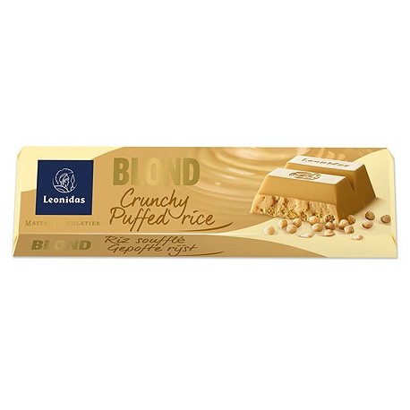 Leonidas - Tablette de chocolat blanc Leonidas (50gr) - Leonidas Warneton (Belgique)