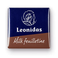 Leonidas - Napolitain Milk Feuilletine - Leonidas Warneton (Belgique)