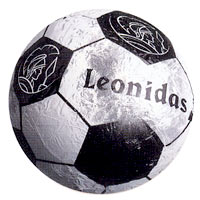 Leonidas - Ballon de foot en chocolat - Leonidas Warneton (Belgique)