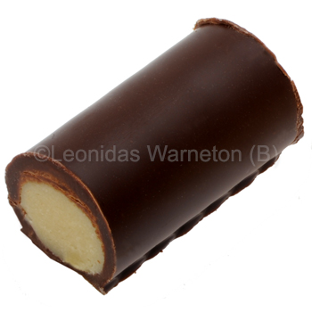Bûche pistache Leonidas - Chocolat noir