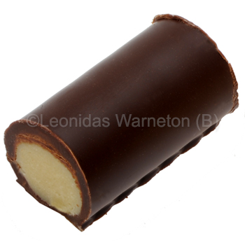 Leonidas - Bûche massepain pistache noir - Leonidas Warneton (Belgique)