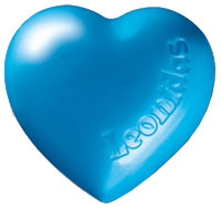 Leonidas - Coeur Bleu de Toi - Orange sanguine et spiruline - Leonidas Warneton (Belgique)
